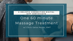 Image for Gift Certificate Redemption for 60 Massage Treatment 